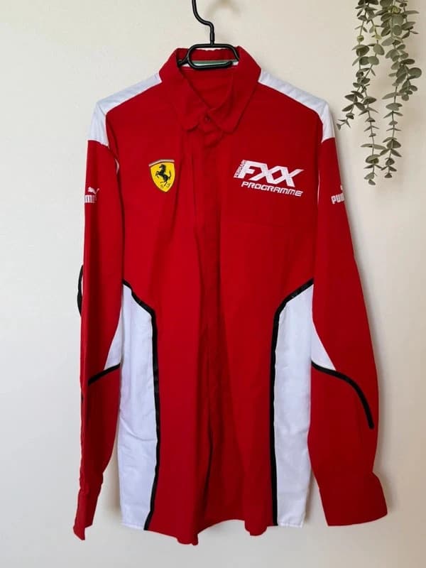 Πουκάμισο racing Ferrari Puma FXX Programme επίσημο κόκκινο σπάνιο μέγεθος L - SK26068 - Φωτογραφία 2/15