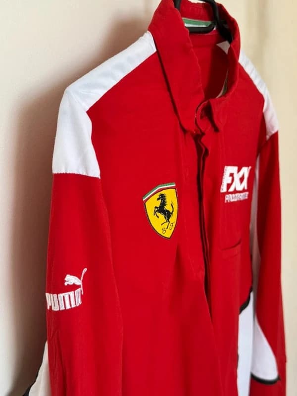 Πουκάμισο racing Ferrari Puma FXX Programme επίσημο κόκκινο σπάνιο μέγεθος L - SK26068 - Φωτογραφία 6/15