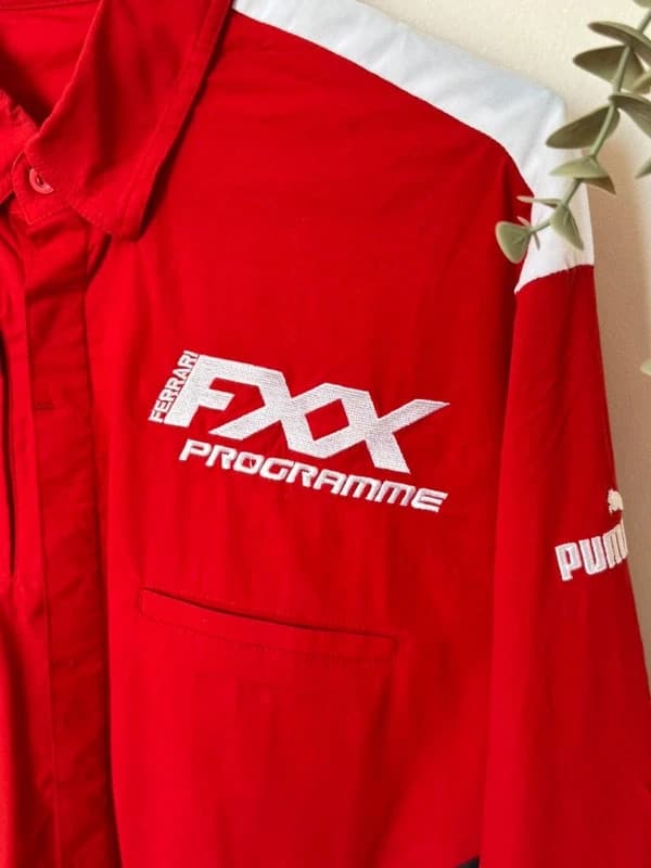 Πουκάμισο racing Ferrari Puma FXX Programme επίσημο κόκκινο σπάνιο μέγεθος L - SK26068 - Φωτογραφία 7/15