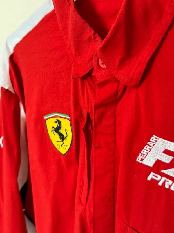 Πουκάμισο racing Ferrari Puma FXX Programme επίσημο κόκκινο σπάνιο μέγεθος L - SK26068 - Φωτογραφία 8/15