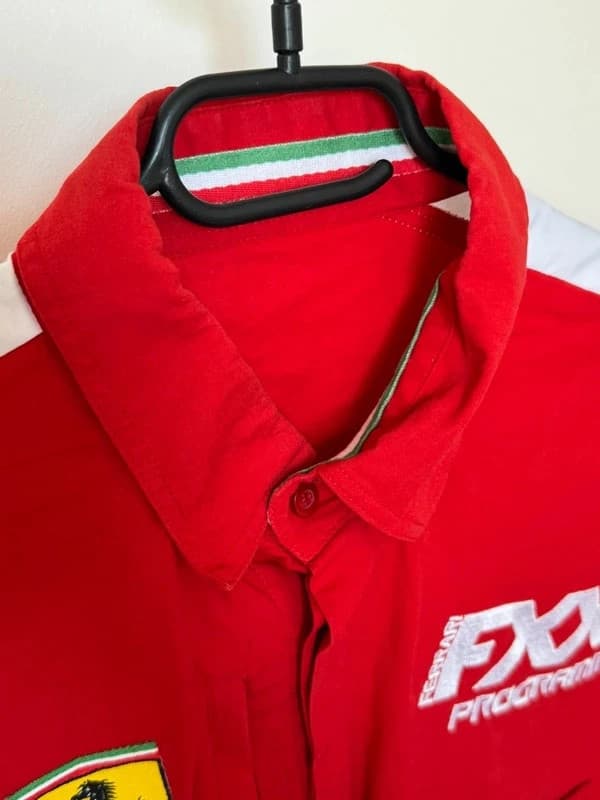 Πουκάμισο racing Ferrari Puma FXX Programme επίσημο κόκκινο σπάνιο μέγεθος L - SK26068 - Φωτογραφία 9/15