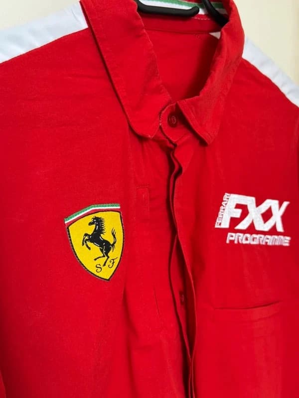 Πουκάμισο racing Ferrari Puma FXX Programme επίσημο κόκκινο σπάνιο μέγεθος L - SK26068 - Φωτογραφία 10/15