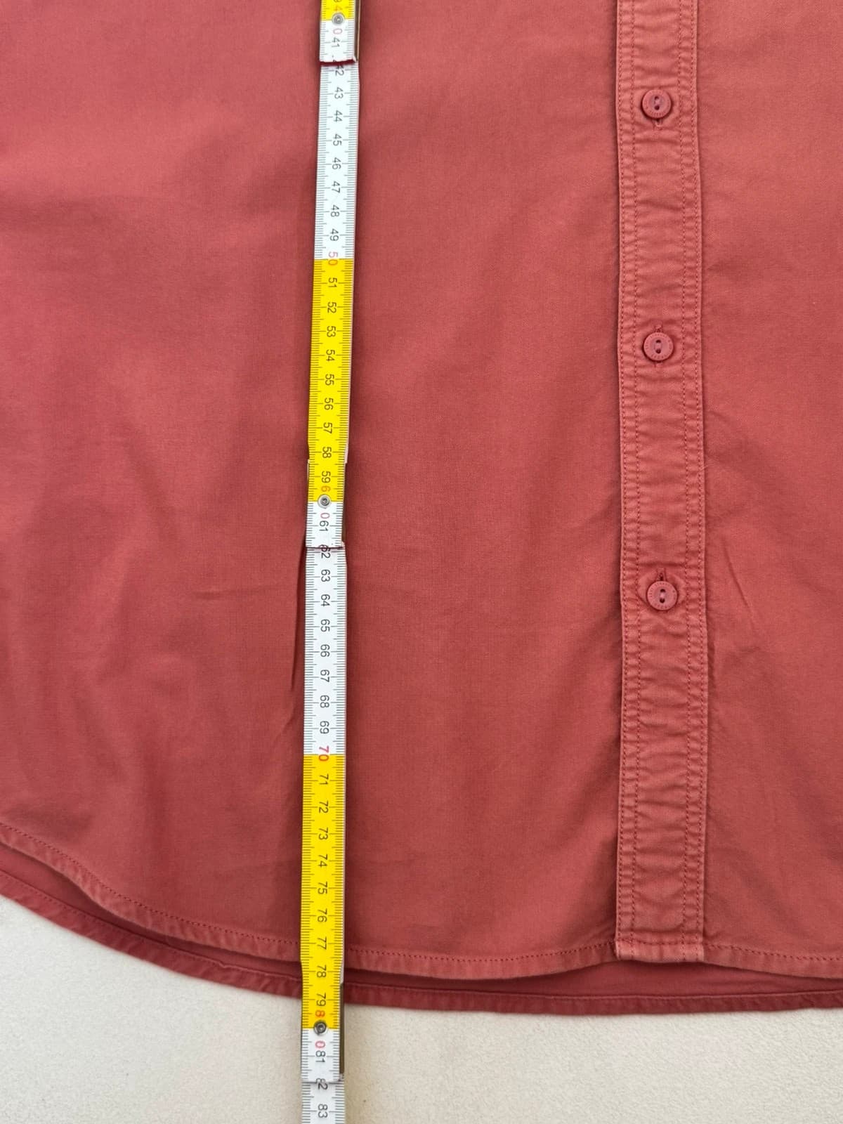 Marškiniai Levi's laisvas kirpimas terakotos spalvos, dydis XXL - VG260584 – nuotrauka 9/9