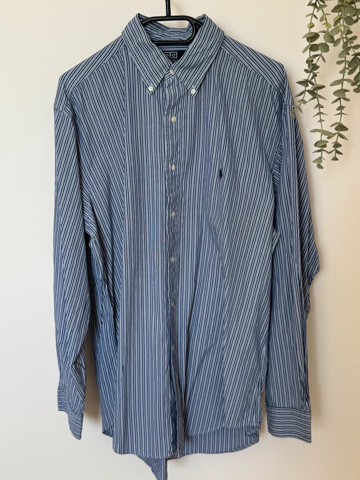 Marškiniai Ralph Lauren Yarmouth dryžuoti mėlyni balti, dydis 16/XL - SK260611 – nuotrauka 2/9