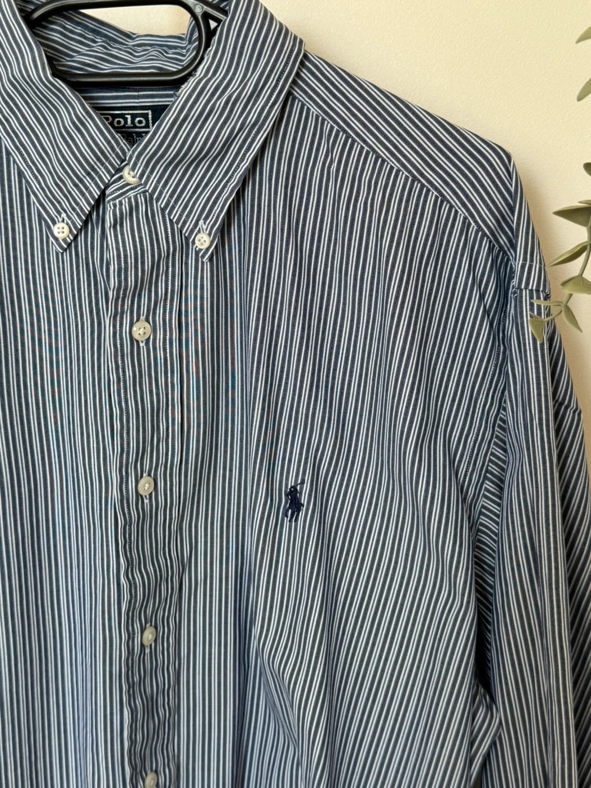 Marškiniai Ralph Lauren Yarmouth dryžuoti mėlyni balti, dydis 16/XL - SK260611 – nuotrauka 4/9