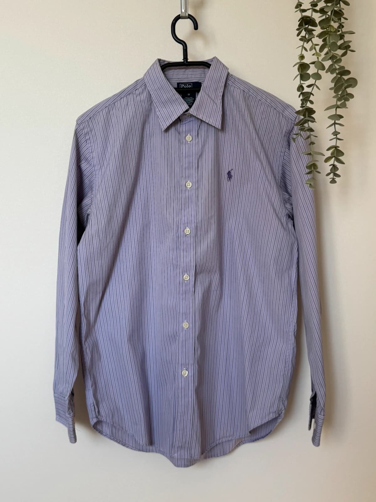 Polo Ralph Lauren triibuline särk, lilla-violetne, suurus 18/S - VM2606137 - Foto 2/10