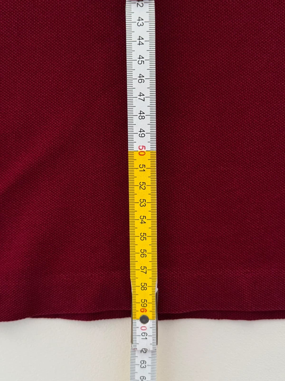 Polo majica Lacoste od piqué pamuka, bordo, veličina M - SK260656 - Fotografija 8/8