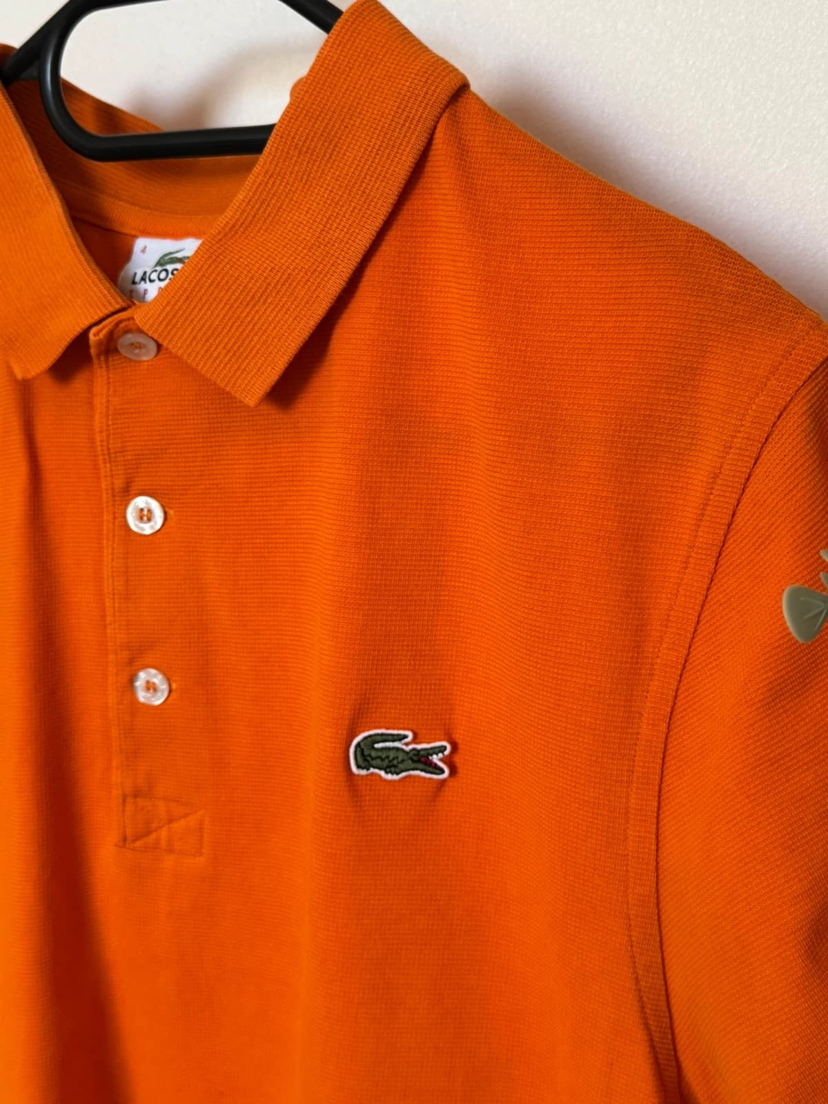 Polo Lacoste Sport jersey fluide orange vif taille 4/M - SK2606105 - Photo 3/9
