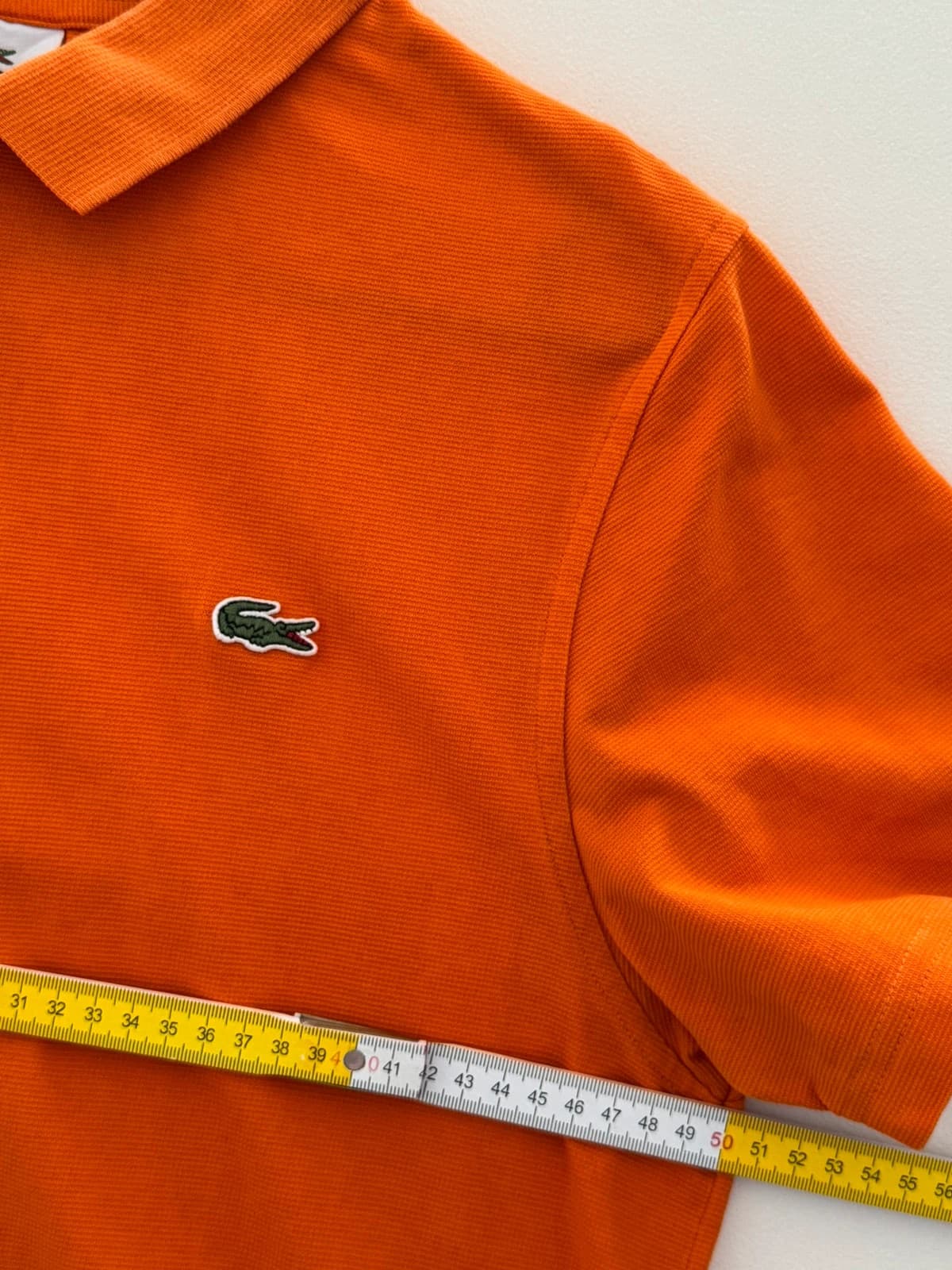 Polo Lacoste Sport jersey fluide orange vif taille 4/M - SK2606105 - Photo 8/9