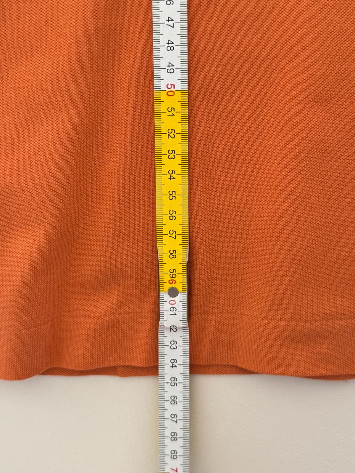 Lacoste polo i piqué, orange, størrelse 5/L - SK2606104 - Foto 8/8