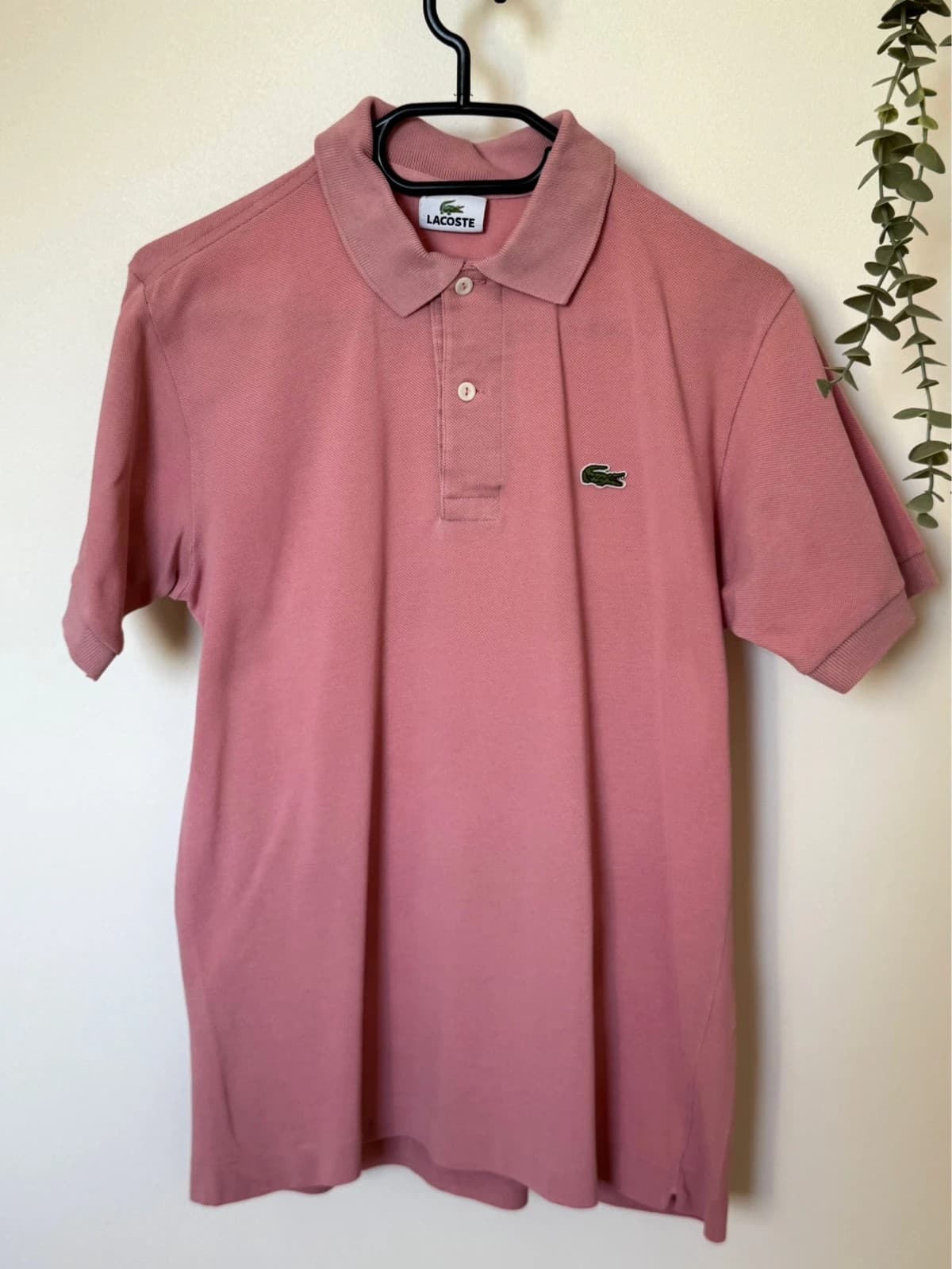 Polo piqué Lacoste rose poudré taille 2/S - SK260651 - Photo 2/8