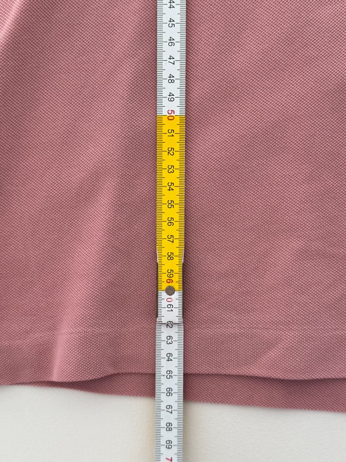 Polo piqué Lacoste rose poudré taille 2/S - SK260651 - Photo 8/8