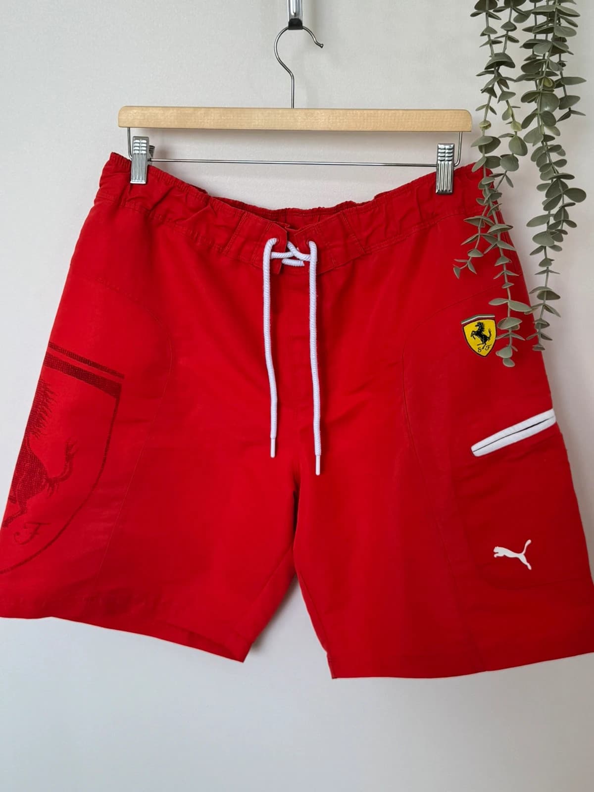 Plavky Puma Ferrari červené velikost M - SK260627 – fotka 2/17