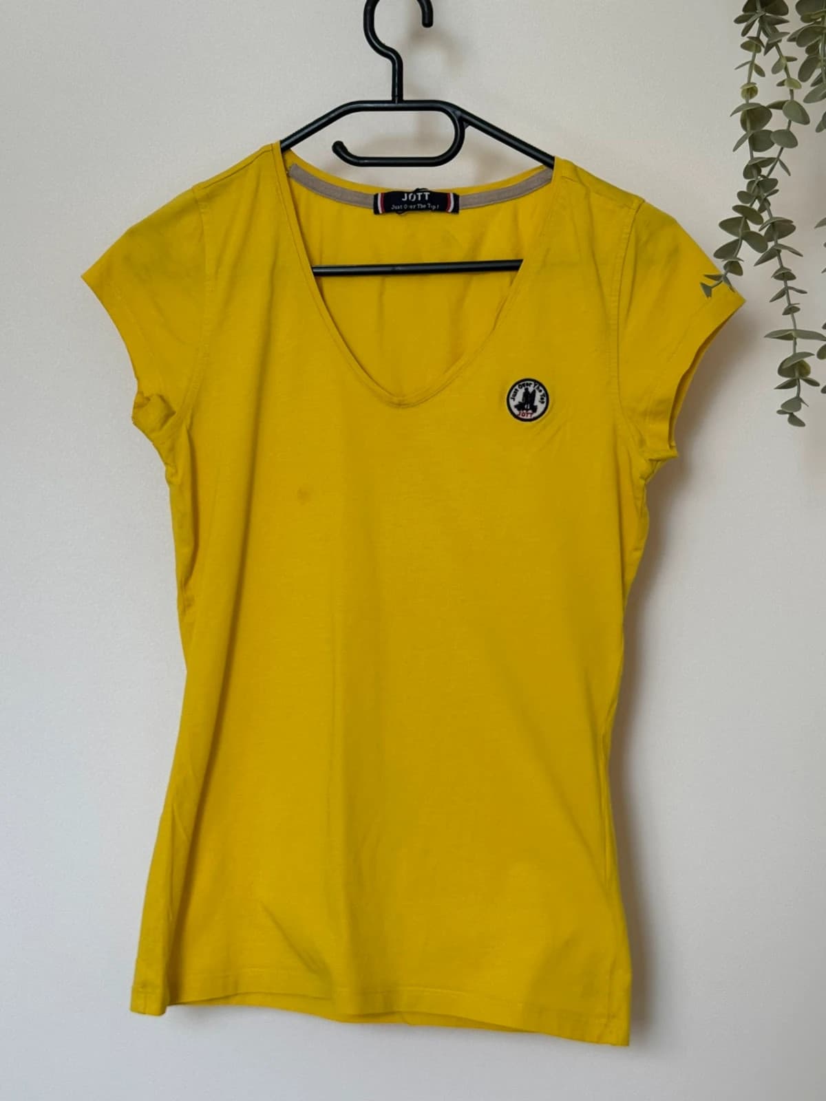 T-shirt col V JOTT Evora jaune taille XS - VG260563 - Photo 2/8