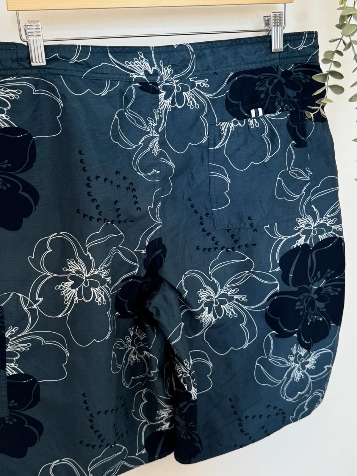 Boardshort tipo maudymosi šortai Midtown mėlyni su gėlėmis, dydis M - PP2603194 – nuotrauka 5/9