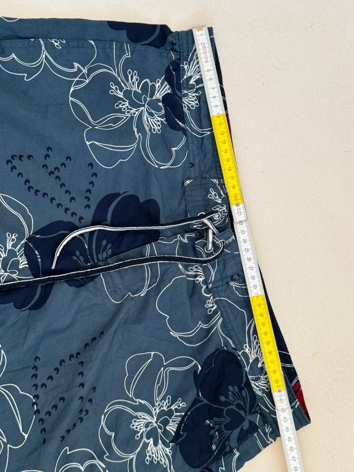 Boardshort tipo maudymosi šortai Midtown mėlyni su gėlėmis, dydis M - PP2603194 – nuotrauka 8/9