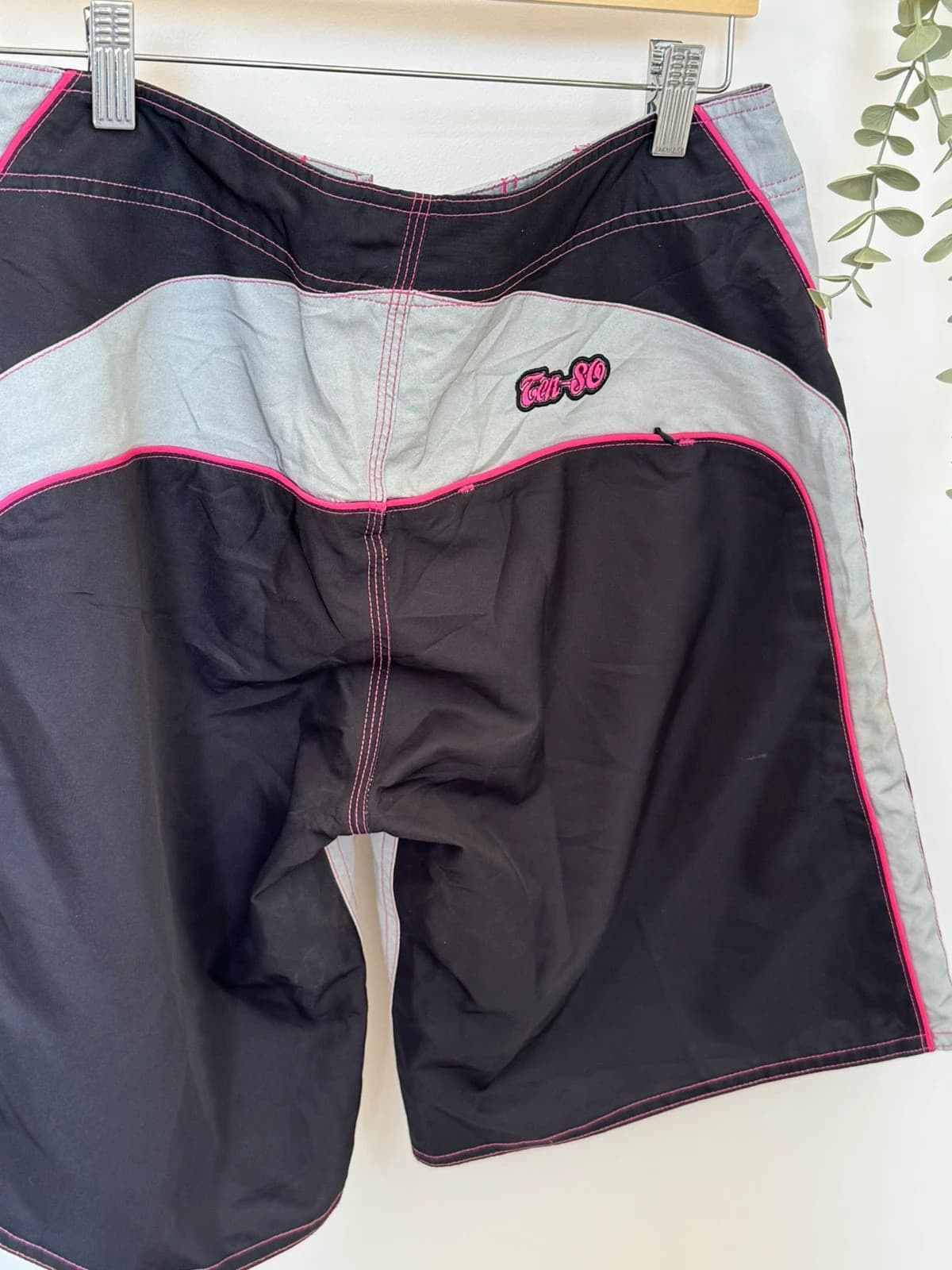Badshorts Ten-80 grå svart rosa storlek 7/M - PP2603208 - Foto 6/9