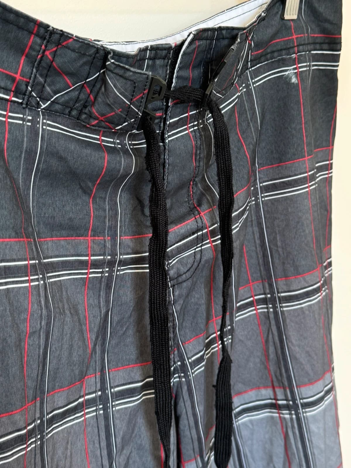 Boardshort-Badeshorts Brody grau kariert Größe 34/L - PP2603213 - Foto 4/9