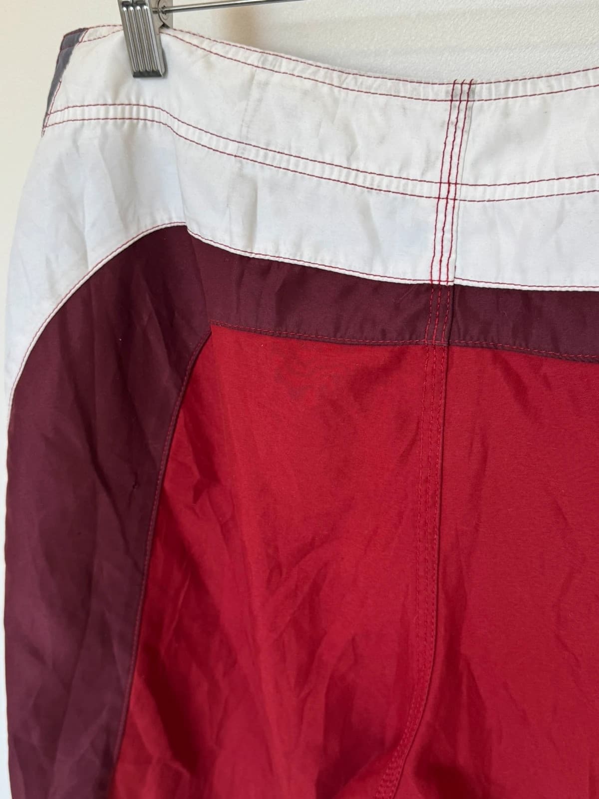 Short de bain boardshort Mossimo rouge bordeaux taille 36/XL - PP2603217 - Photo 5/8