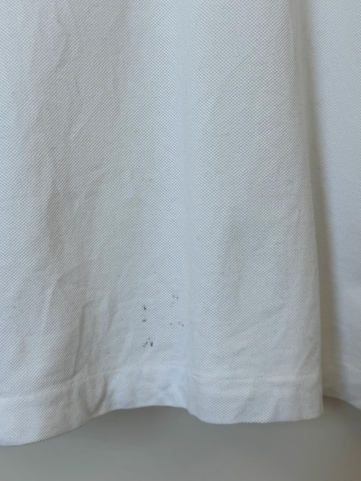 Baltas Lacoste piké polo marškinėliai, dydis 6/XL - PP2603366 – nuotrauka 7/9