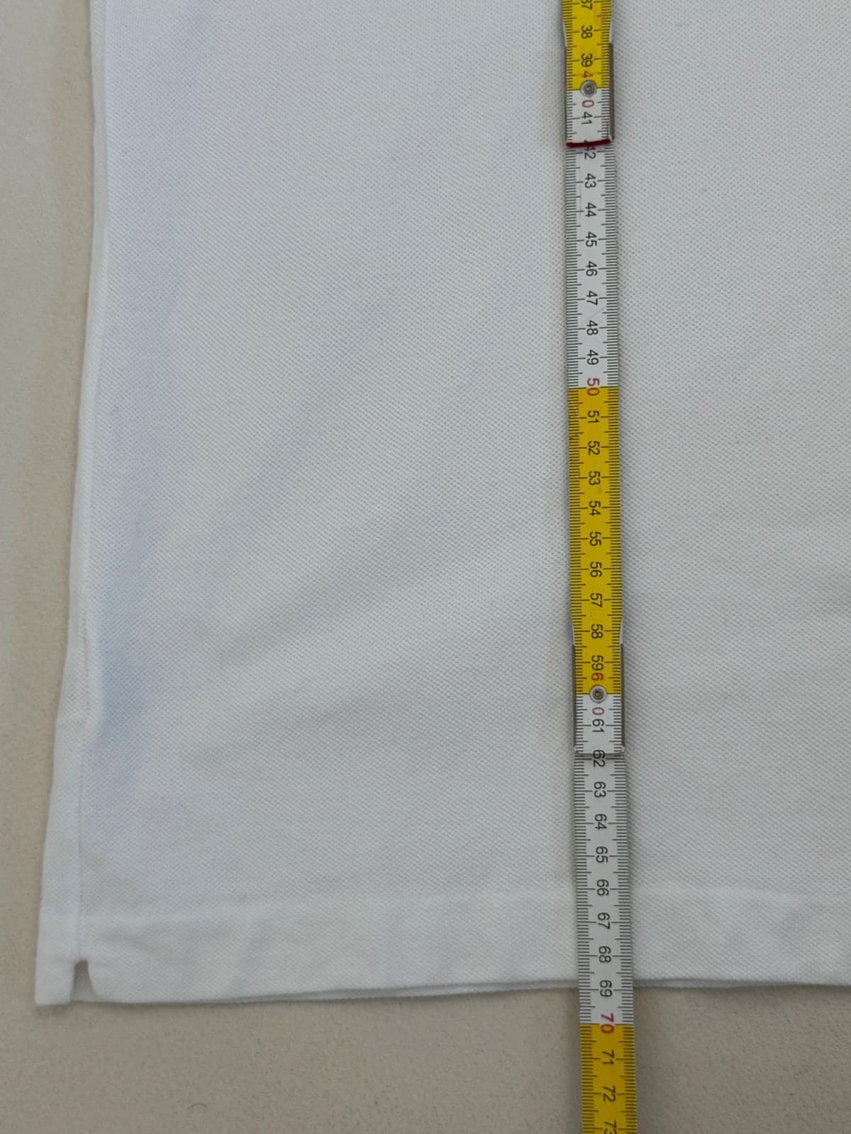 Baltas Lacoste piké polo marškinėliai, dydis 6/XL - PP2603366 – nuotrauka 9/9