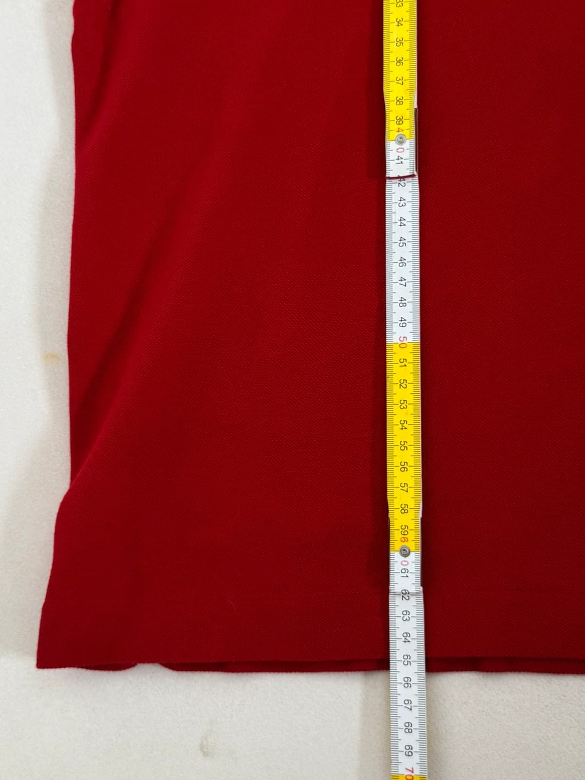 Lacoste red piqué polo classic fit logo size 6/XL - PP2603337 - Photo 8/8