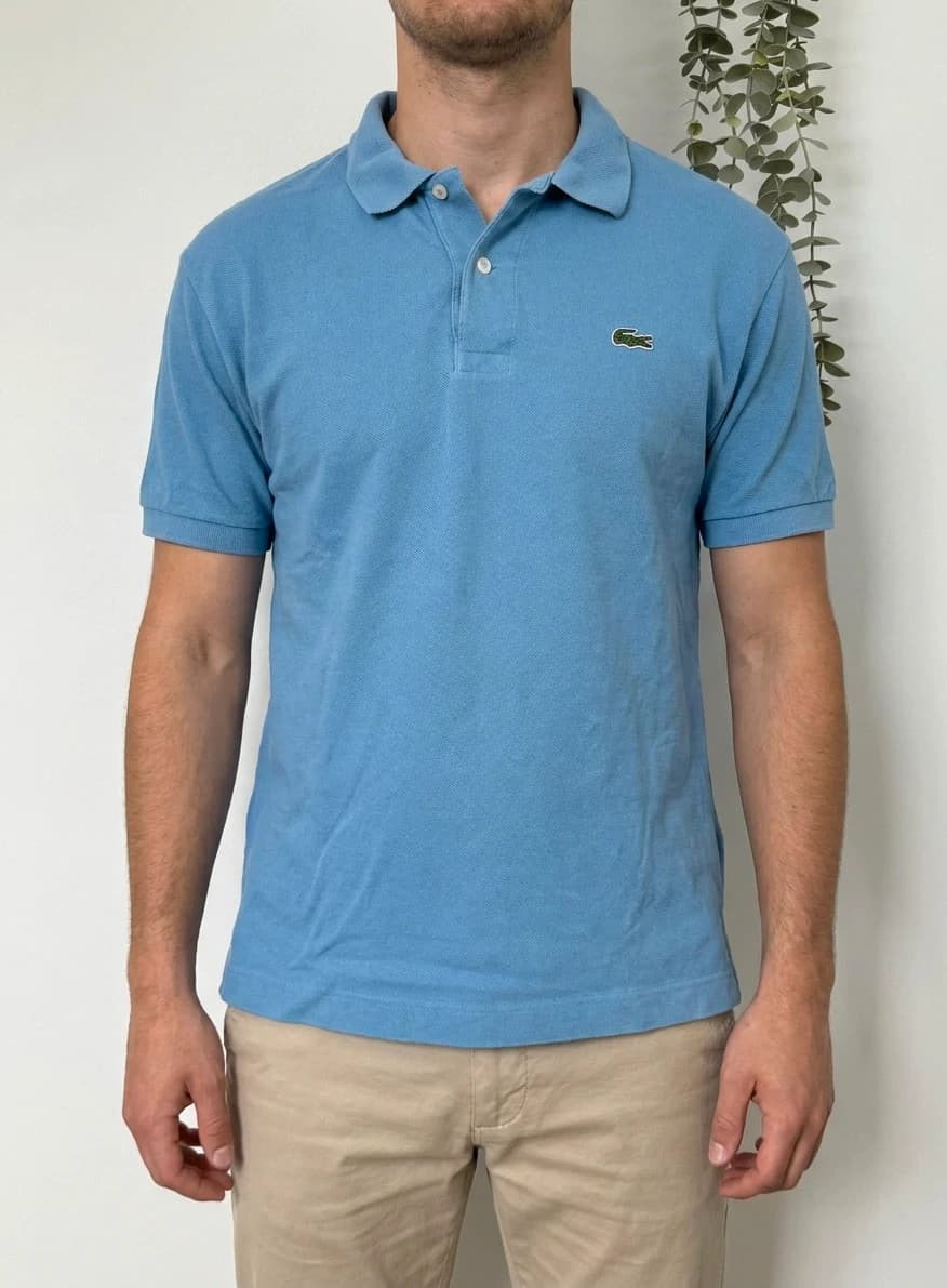 Polo piqué Lacoste albastru ciel mărime 5/M - PP2603307 - Fotografia 1/10