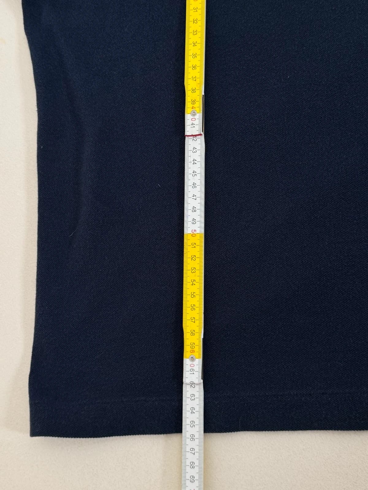 Lacoste tengerészkék piké póló, 7/XL méret - PP2603396 – fotó: 8/8
