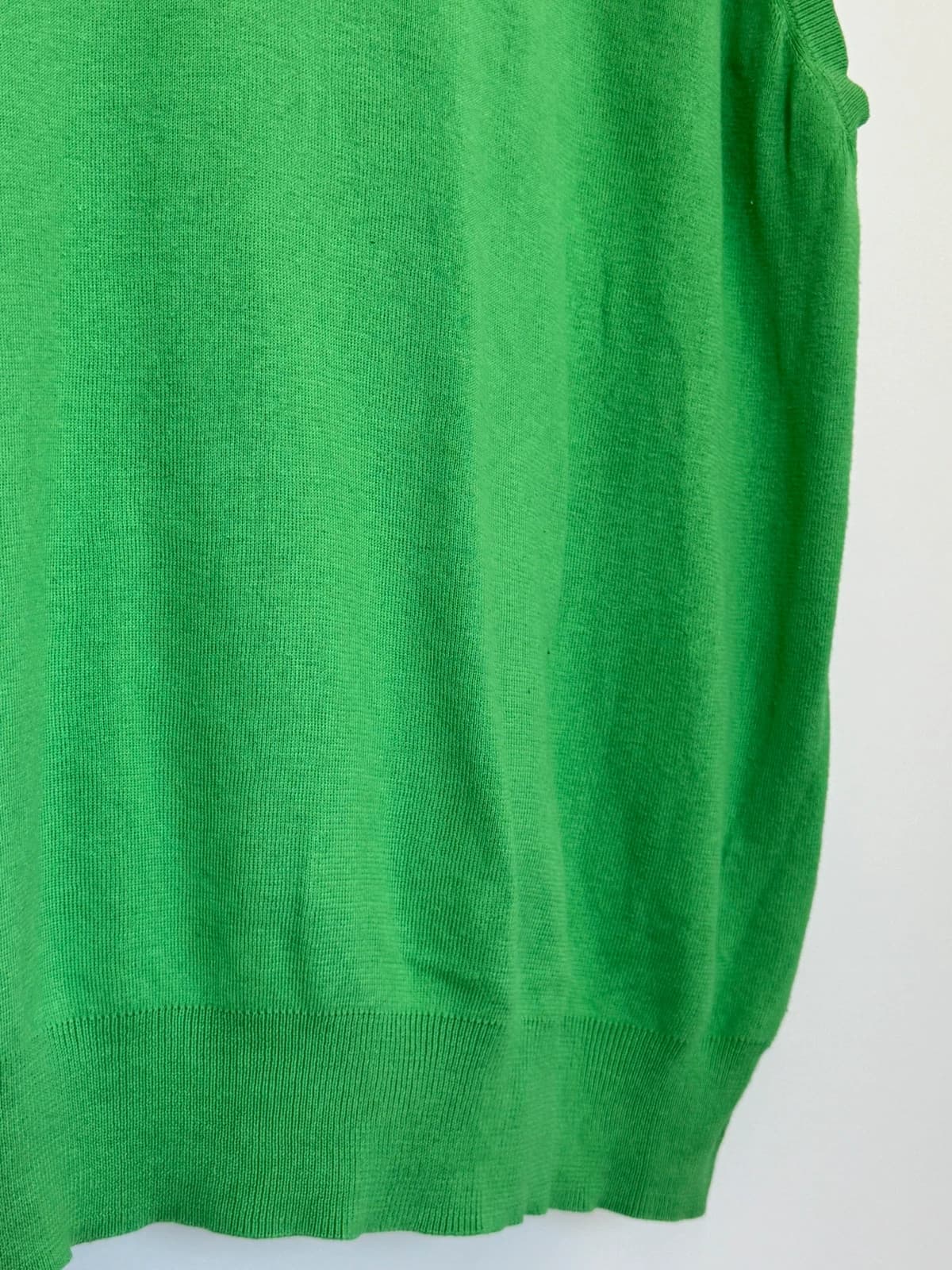 Pulover fără mâneci Ralph Lauren verde din bumbac pima, mărimea XXL - PP2603246 - Fotografia 4/8