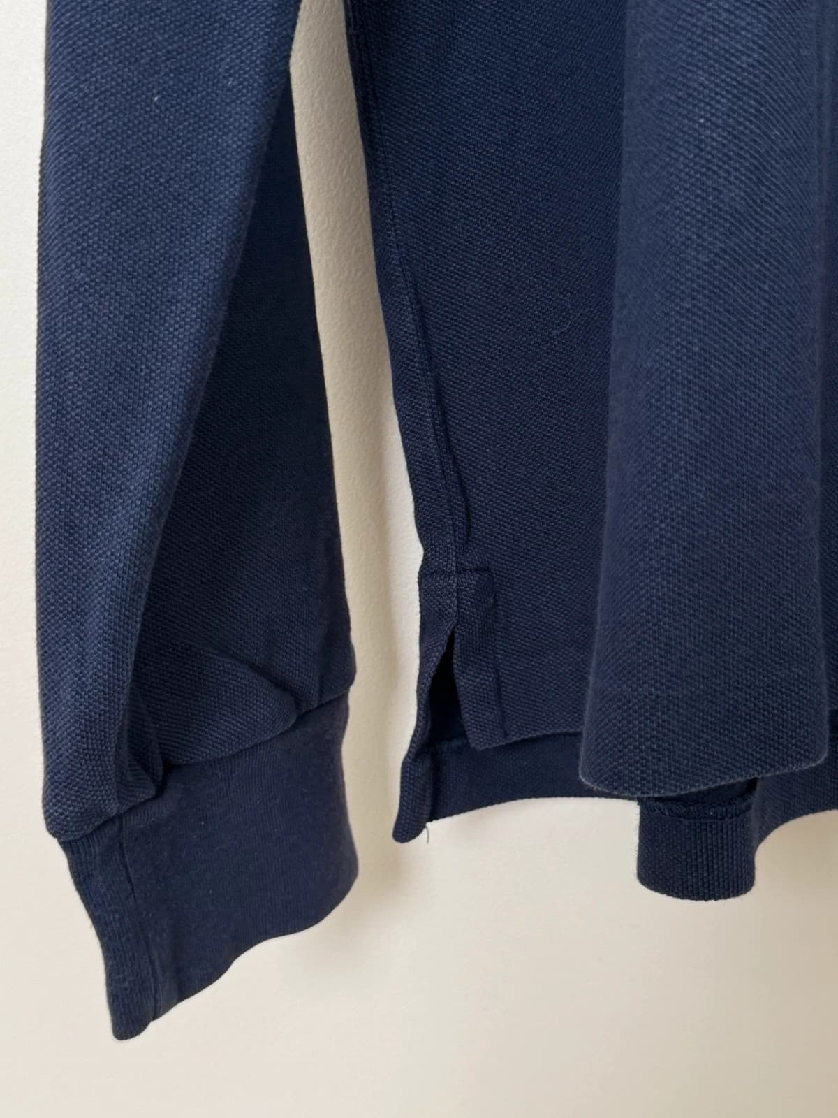 Piké polo ilgomis rankovėmis slim fit Ralph Lauren tamsiai mėlynas, dydis XL - FP260920 – nuotrauka 5/10