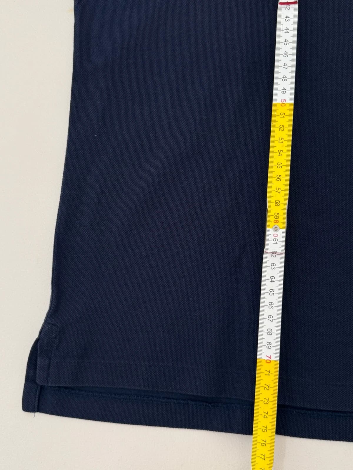 Piké polo ilgomis rankovėmis slim fit Ralph Lauren tamsiai mėlynas, dydis XL - FP260920 – nuotrauka 10/10