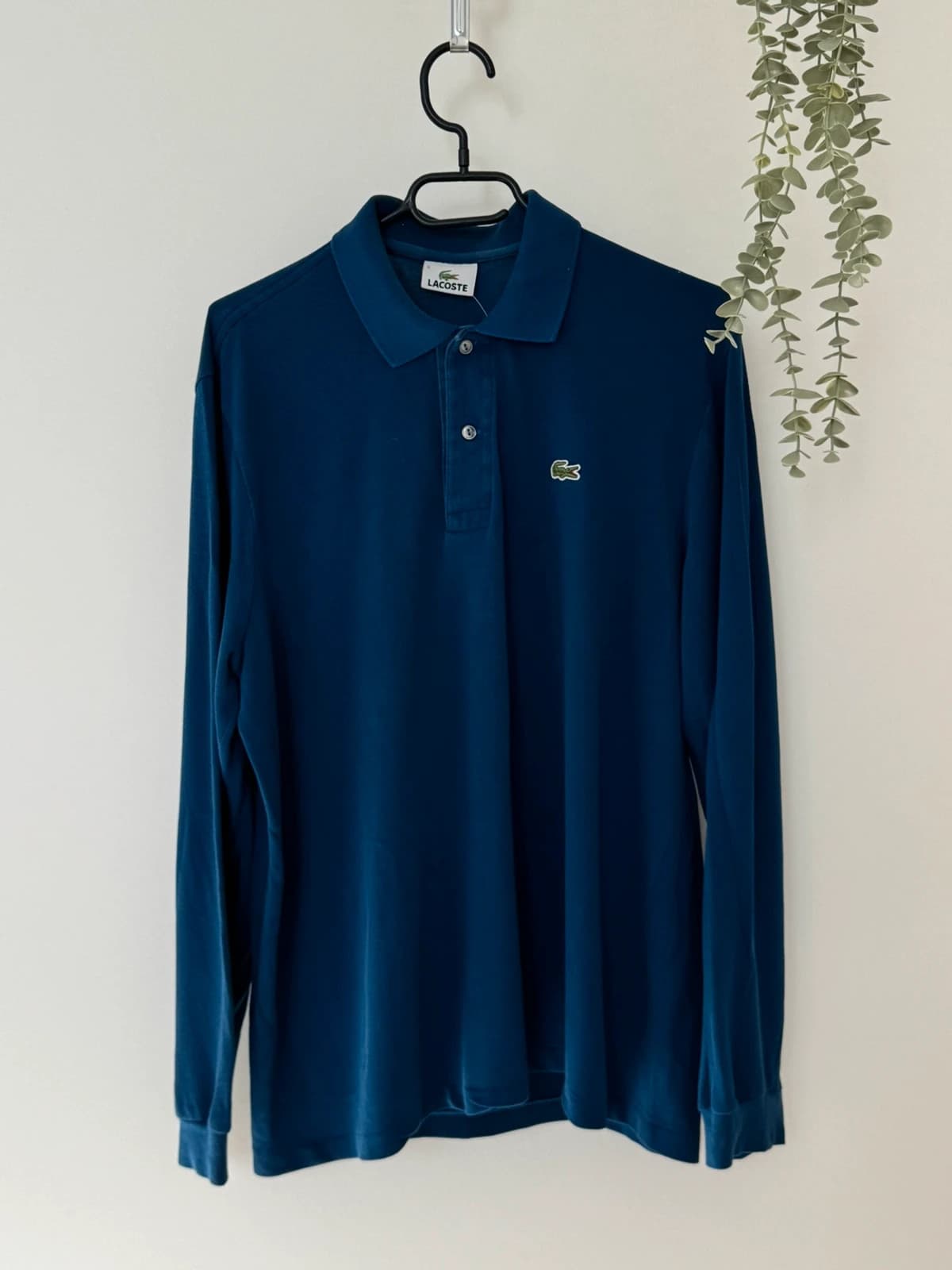 Polo piqué Lacoste bleu manches longues taille 5/L - FP260942 - Photo 2/9