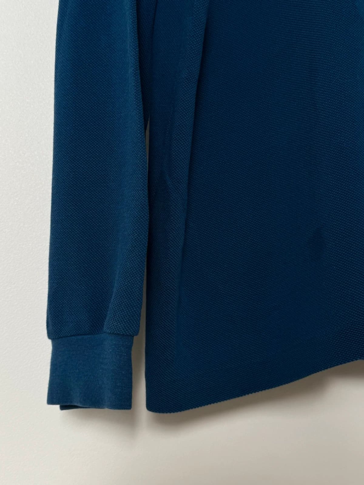Polo piqué Lacoste bleu manches longues taille 5/L - FP260942 - Photo 5/9