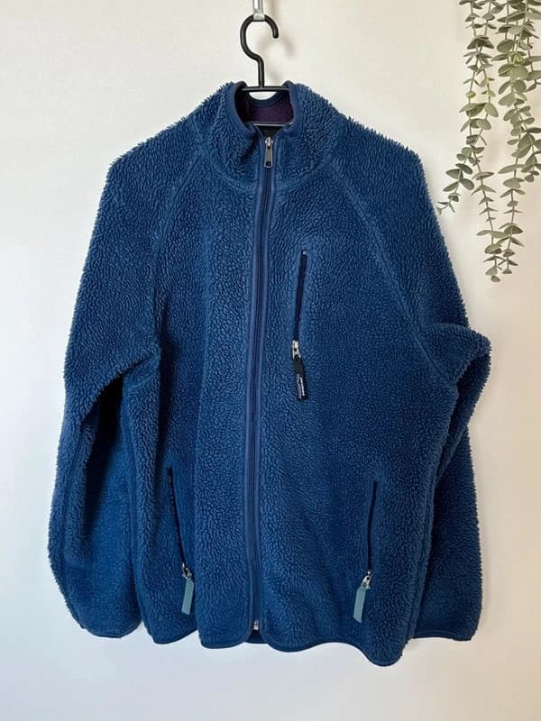 Veste polaire vintage Patagonia Retro X bleu XL Made in USA - FP260996 - Photo 2/10