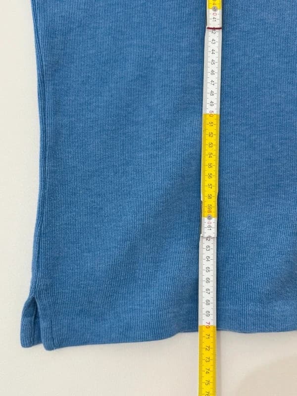 Pull half zip col camionneur Polo Ralph Lauren bleu ciel logo jaune taille XL - BR2609126 - Photo 10/12