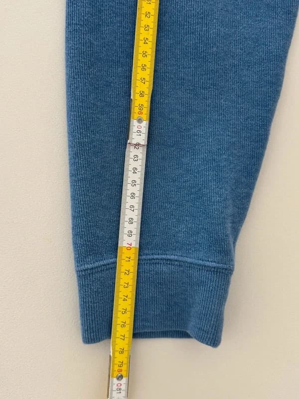 Pull half zip col camionneur Polo Ralph Lauren bleu ciel logo jaune taille XL - BR2609126 - Photo 11/12