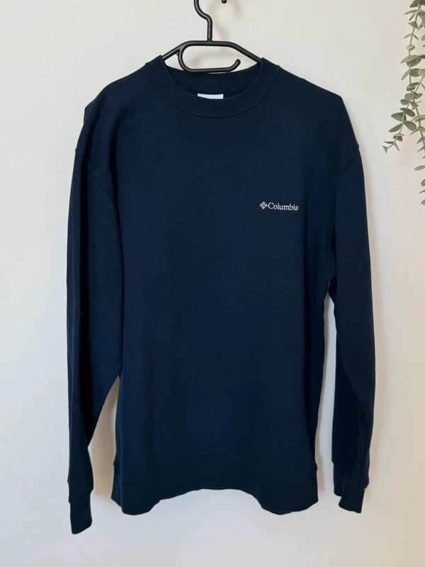 Sweat col rond Columbia bleu marine logo brodé doublure polaire taille M - FP260982 - Photo 2/9