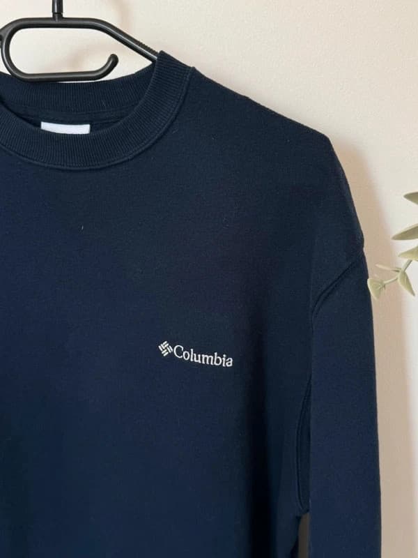 Sweat col rond Columbia bleu marine logo brodé doublure polaire taille M - FP260982 - Photo 4/9