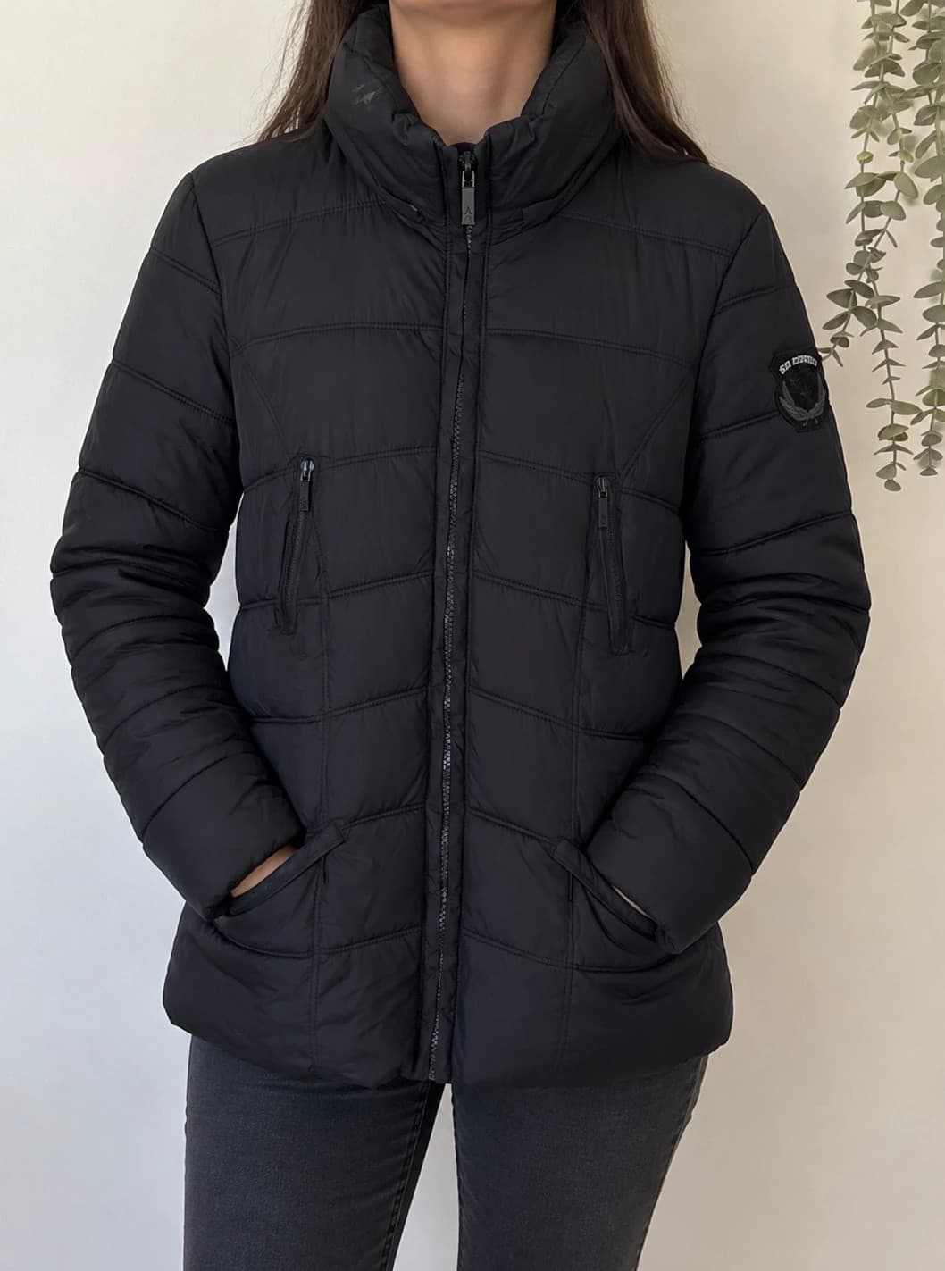 Doudoune Puffer mi-longue matelassée Sud Express noire taille XL - BR2609138 - Photo 1/9