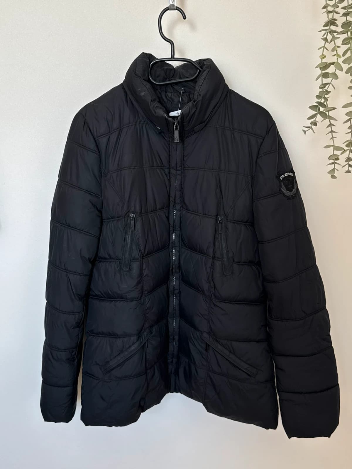 Doudoune Puffer mi-longue matelassée Sud Express noire taille XL - BR2609138 - Photo 2/9