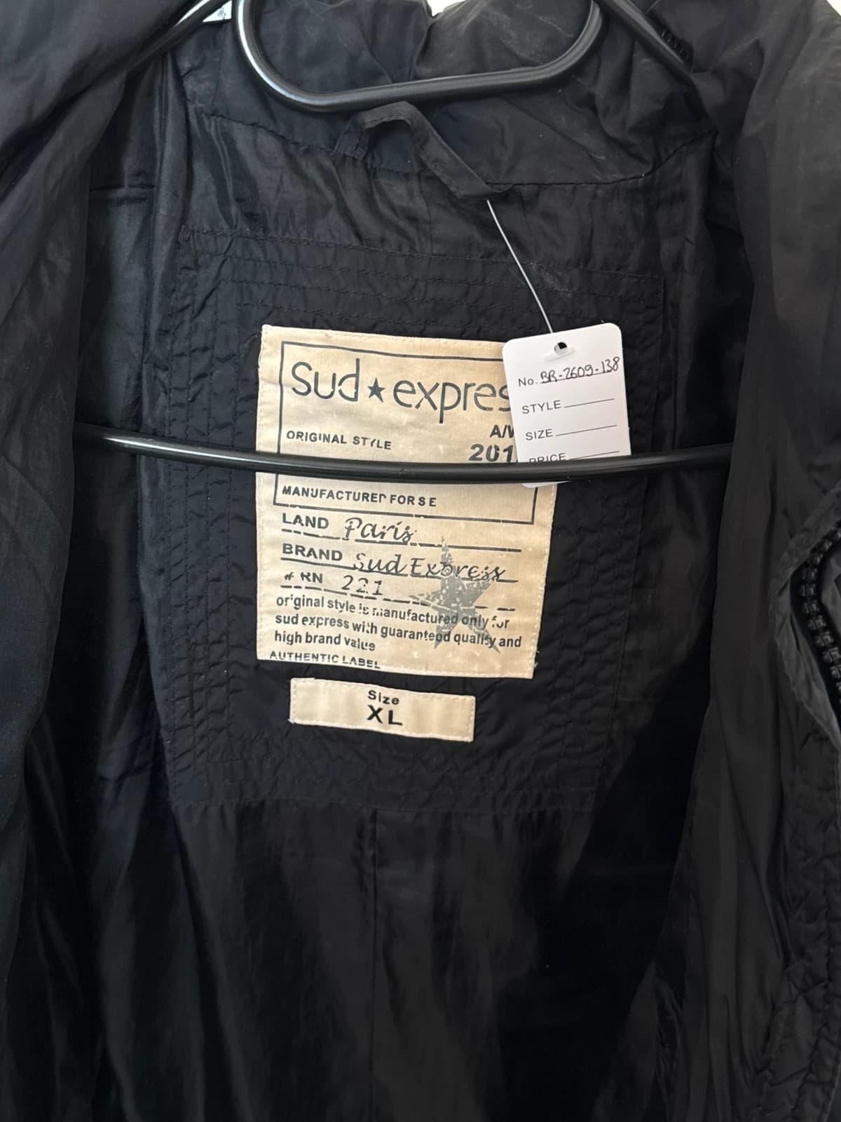 Doudoune Puffer mi-longue matelassée Sud Express noire taille XL - BR2609138 - Photo 3/9