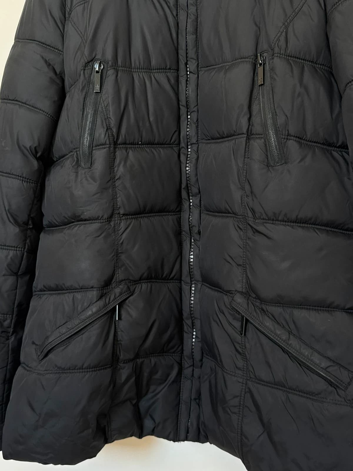 Doudoune Puffer mi-longue matelassée Sud Express noire taille XL - BR2609138 - Photo 4/9