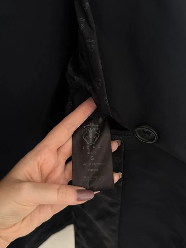 Veste trench court IZAC Black Edition noire taille S - BR2609139 - Photo 7/13