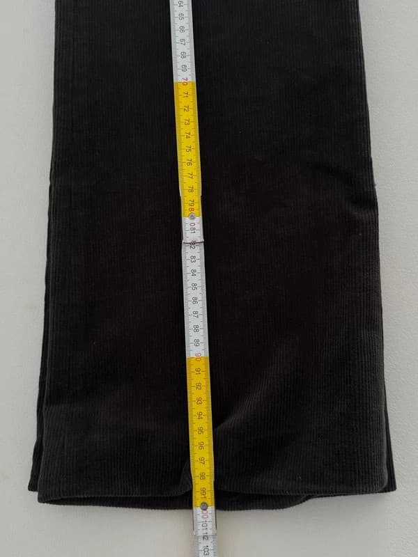 Ensemble tailleur Gérard Darel velours côtelé kaki olive taille haute 38 - DN260917 - Photo 15/16