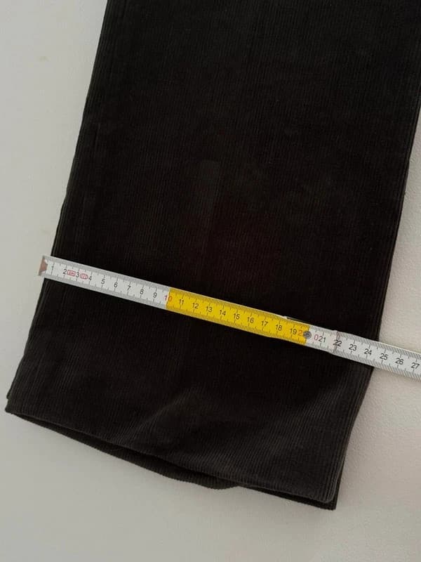 Ensemble tailleur Gérard Darel velours côtelé kaki olive taille haute 38 - DN260917 - Photo 16/16