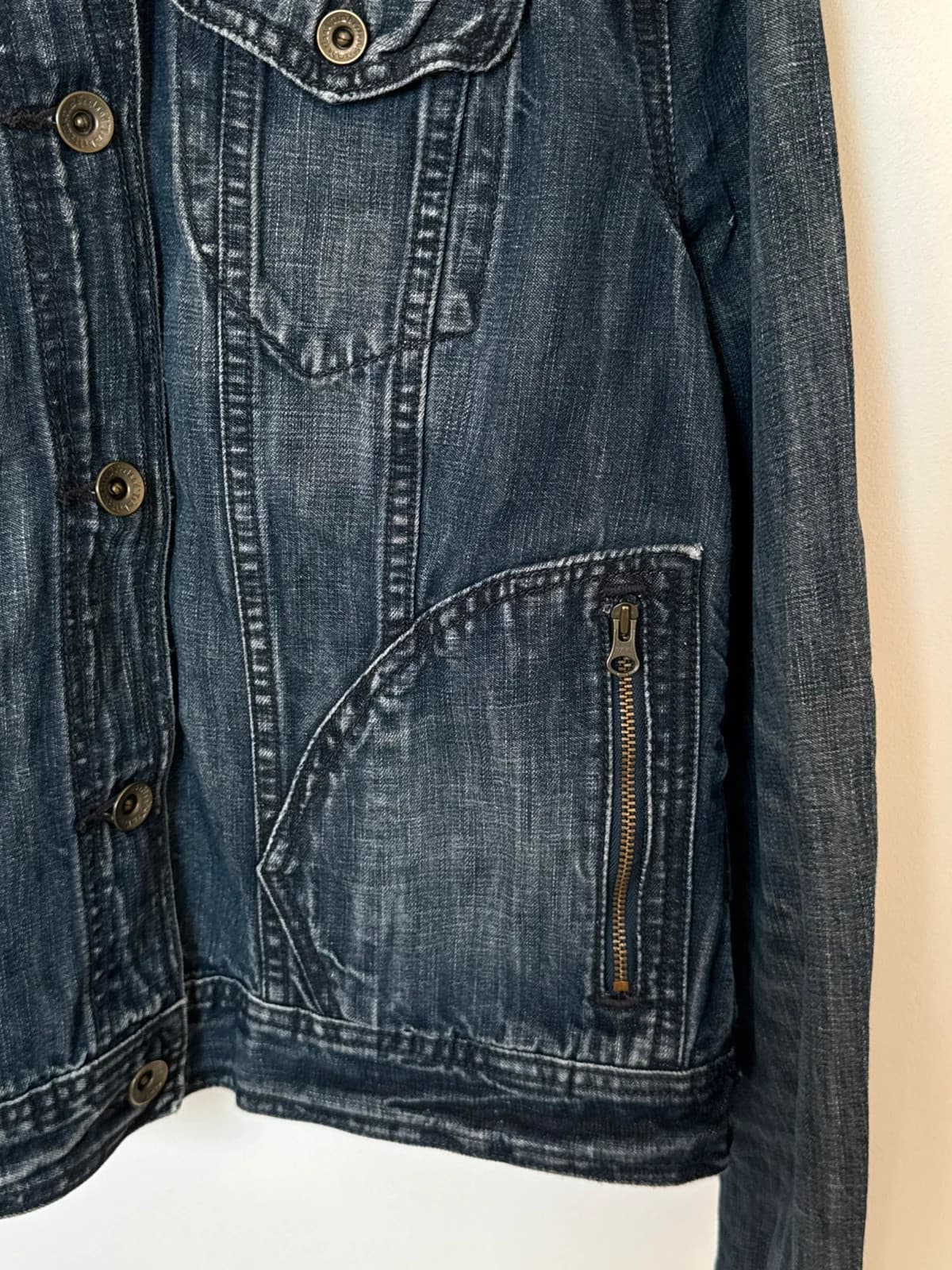 Veste en jean Timberland femme bleu délavé regular fit taille 40/M - FP2607134 - Photo 4/9