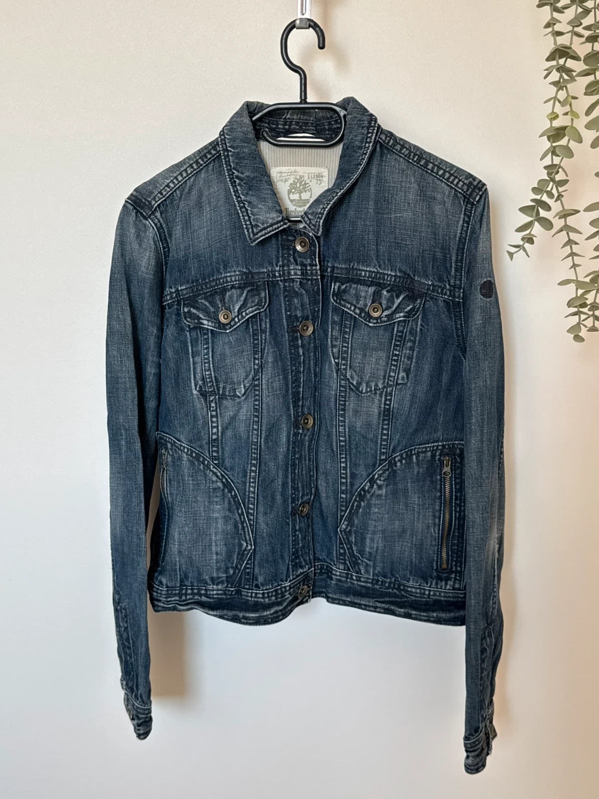 Veste en jean Timberland femme bleu délavé regular fit taille 40/M - FP2607134 - Photo 2/9