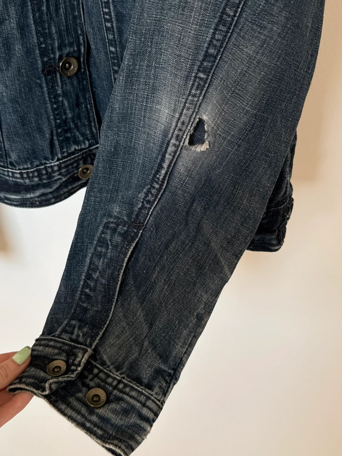 Veste en jean Timberland femme bleu délavé regular fit taille 40/M - FP2607134 - Photo 7/9
