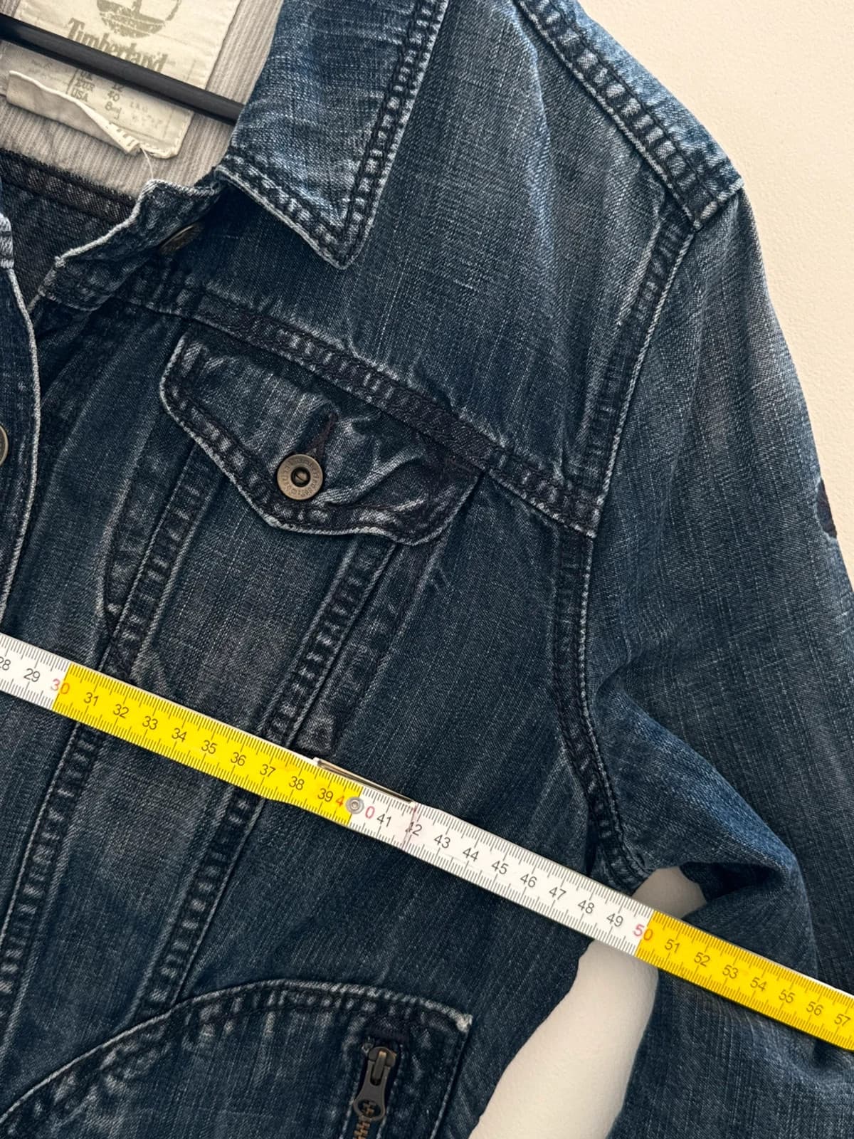Veste en jean Timberland femme bleu délavé regular fit taille 40/M - FP2607134 - Photo 8/9