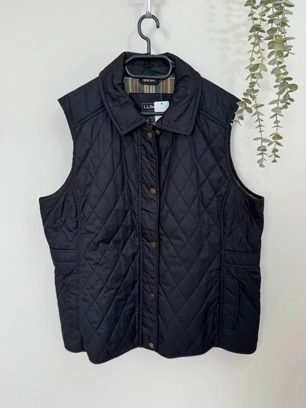 Veste gilet matelassé sans manches L.L.Bean noir femme taille XL - BR2609120 - Photo 2/10